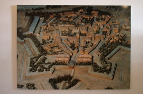 Plan en relief de la ville de Marsal