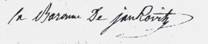 signature mad jankowitz apres 1820